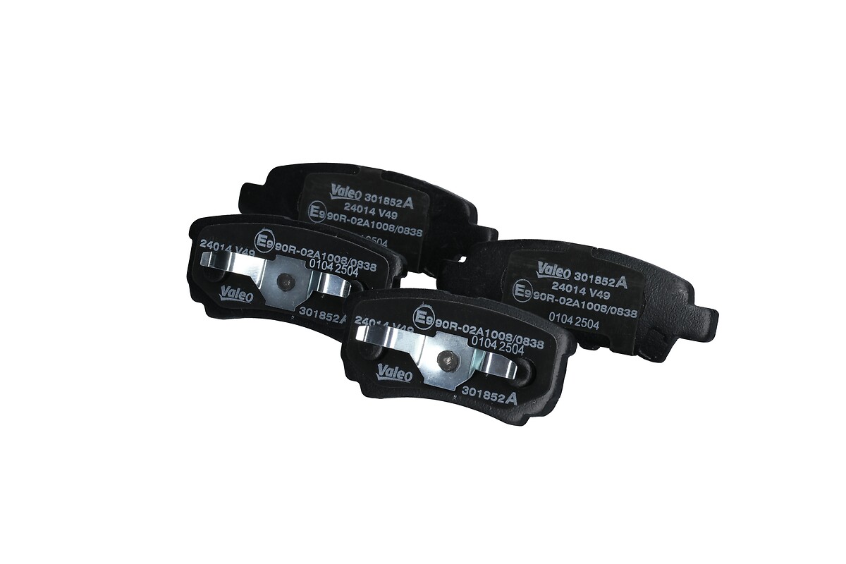 Jeu de 4 plaquettes de frein VALEO ref. 301852A
